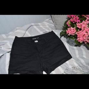 Black shorts